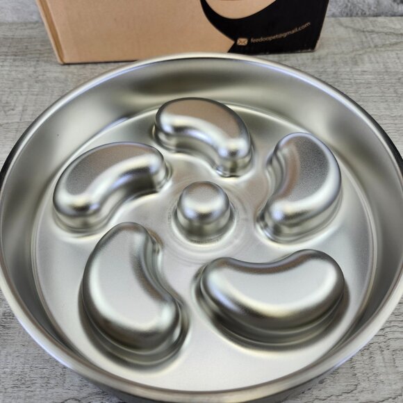 Feedoo Dog Slow Feeder Bowl 2 Cup - Picture 2 of 10